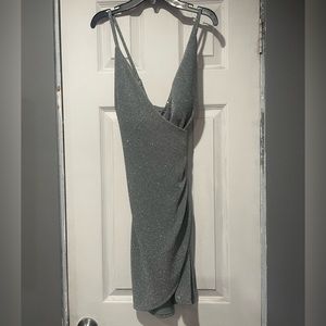 Speechless dress size: 5 color: silver & grey
